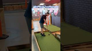 Hole 13 Part 2  Mini Golf Tournament with Brooks Holt minigolf [upl. by Nnaoj]