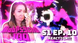 MOB ACTUALLY LOST MOB PSYCHO S1 Episode 10 REACTION [upl. by Thamora545]