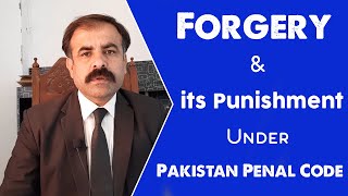 Forgery and its Punishment Under PPC  Chapter No18  Lecture No35 [upl. by Negaem]