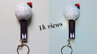 army bomb keyring  how to make army bomb keychain  keychain making at home [upl. by Leahcimnaj]