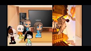 Avatar The Last Airbender react to Avatar Korra gacha life react [upl. by Sinnaoi]