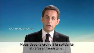 Clip officiel de campagne de Nicolas Sarkozy  Format long [upl. by Okoy502]