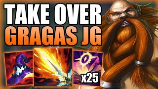 THIS IS HOW YOU CAN TAKE OVER GAMES WITH GRAGAS JUNGLE TO CLIMB  Gameplay Guide League of Legends [upl. by Alejandrina]