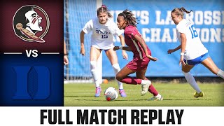 Florida State vs Duke Full Match Replay  2023 ACC Womens Soccer [upl. by Hcelemile]