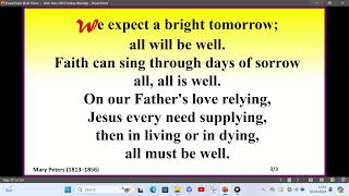 Edgware Methodist Sunday Morning Live Stream [upl. by Dulcy307]