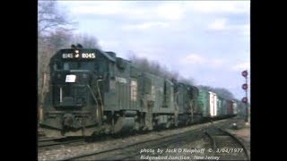 CONRAIL Early Black Years Part 1 filmed between 19761977 [upl. by Yevrah]