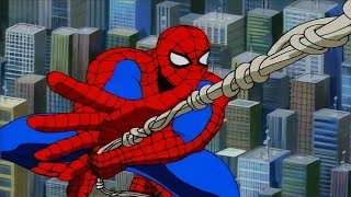 Hobgoblin attacks Spiderman on his new Glider  Spiderman The Animated Series  Season 1 Episode 11 [upl. by Bills]