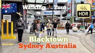 Sydney Australia 4K HDR Walk Discovering Blacktown A Suburban Gem in Western Sydney [upl. by Notelrac]