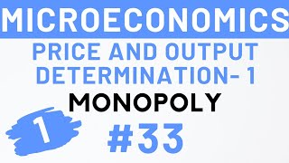 33 Monopoly Part1 Short run and Long run equilibrium MEC 101 IGNOU  Kanishka Luthra [upl. by Brear601]