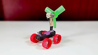 Easy Science project  DIY air powered car [upl. by Emlin]