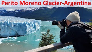 Patagonia Perito Moreno Glacier monumental field of ice in Argentina E19 [upl. by Atsilac]