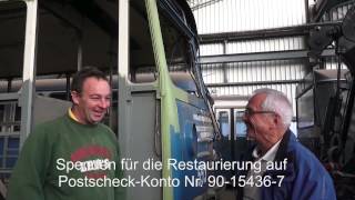 2014  SAURER 4 GP 1954  Der erste Gelenkautobus [upl. by Aeila983]