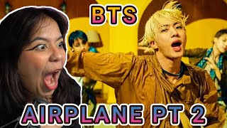 BTS Airplane PT 2 MV  FIRST TIME REACTION [upl. by Gagliano136]