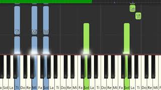 Concierto de Aranjuez Joaquín Rodrigo PİYANO TUTORİAL [upl. by Estrin346]