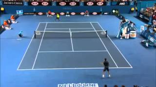 تبادل طويل أستمر لـ 71 ضربة  Simon vs Monfils [upl. by Palumbo864]