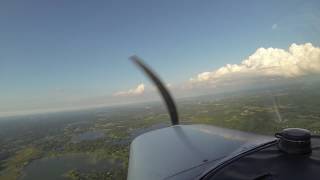 LANDING AT CACKLEBERRY 2E8 DURING FLIGHT LESSON [upl. by Odnalro]