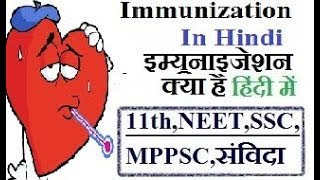 What is Immunisation And Vaccine in Hindiप्रतिरक्षीकरण व टीका क्या है [upl. by Einnaj354]