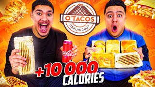 ON DÉVALISE TOUTE LA CARTE OTACOS  10 000 calories [upl. by Ahsats]