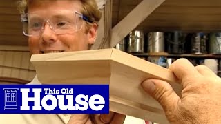 How to Cut Crown Molding  This Old House [upl. by Sidman521]