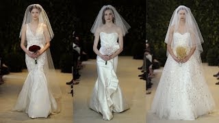 Carolina Herrera Spring 2014 Bridal Collection [upl. by Joacima]