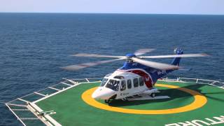 Agusta Westland AW139 Start up and Take off [upl. by Alam]