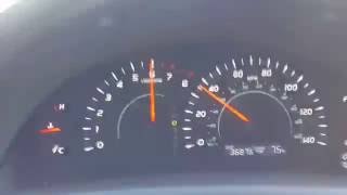 2008 Toyota Camry LE 060 mph Acceleration [upl. by Inol]