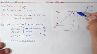 Chapter8 Ex81 Q6 Quadrilaterals  Ncert Maths Class 9  Cbse [upl. by Peony663]