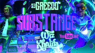 03 Greedo  Substance We Woke Up feat Wiz Khalifa Official Lyric Video [upl. by Darleen]