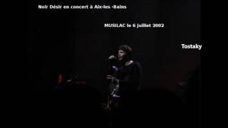 2002  Noir Désir Tostaky live Musilac Aix les Bains [upl. by Ennovaj113]