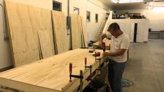 BUILDING A MOBILE WOODSHOP Part 18 A fantastic wall unit for screw storage [upl. by Gitel]