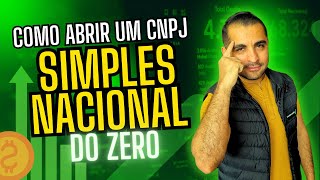 COMO ABRIR UM CNPJ SIMPLES NACIONAL DO ZERO EM 2025 [upl. by Jo Ann]