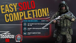 EASY Tier 5 Bring Em On Mission Completion for Act 1  Call of Duty MW3 Zombies [upl. by Reltuc]