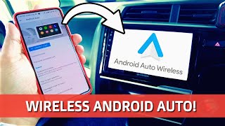 How to get WIRELESS ANDROID AUTO Easy amp Simple Method [upl. by Naehgem]