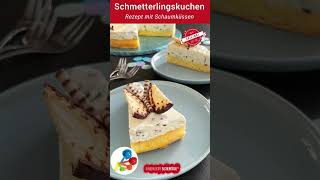 Schaumkusstorte  Kuchen für Kinder  Schmetterlingskuchen [upl. by Sankaran3]