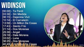 Widinson 2024 MIX Las Mejores Canciones  Te Perdi Sin Medida Dejenme Vivir El Camaleón [upl. by Trinl218]