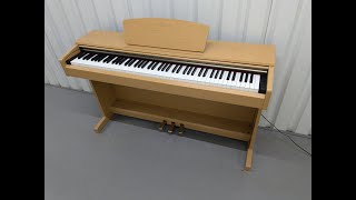 Yamaha Arius YDP161 digital piano in cherry wood 24372 [upl. by Irrahs915]