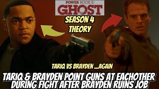 Tariq amp Brayden Point Guns At Eachother During Fight After Brayden Ruins Job  Power Book 2 Season 4 [upl. by Alliber]