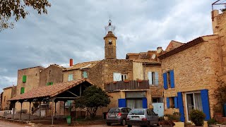 Walking Through a Medieval Town in France Fournès [upl. by Hillard]