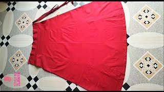 petticoat cutting and stitching খুব সহজে পেটিকোট কাটিং ও সেলাই। [upl. by Rochester2]