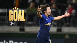 GOAL Mina Tanaka 50 October 5 2024 [upl. by Einaj]