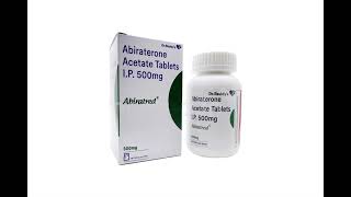 Abiratred 500mg abiraterone acetate tablets 500 mg [upl. by Banky]