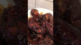 Making dunked wings Subscribe for dunked wings sauce🤭🩶￼ kfc wingsrecipe shorts cooking [upl. by Irallih]