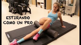 ASÍ ESTIRA UNA TRIATLETA DE ÉLITE CECILIA SANTAMARÍA [upl. by Caren]