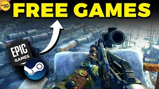 TOP 5 BEST FREE GAMES for PC in 2024 Steam Epic Games Store [upl. by Haimes]