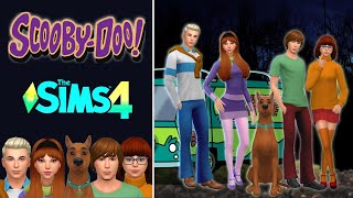 ScoobyDoo  CC Links  The Sims 4 Create A Sim [upl. by Sualkcin]