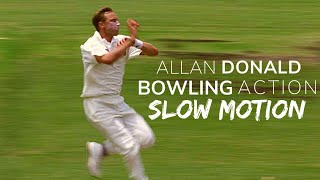 Allan Donald Bowling action front view [upl. by Sirrom]