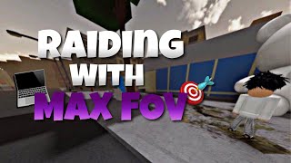 Da hood mobile📱 Raiding With MAX FOV [upl. by Alilad]