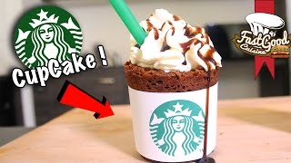 RECETTE DE CUPCAKE STARBUCKS  Feat Alexandre Calvez [upl. by Prentiss]