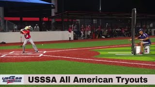 USSSA ALL AMERICAN TRYOUTS 2019 [upl. by Siuoleoj]