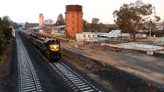 Seymour Railway Heritage Centre  Grand Southern Loop transfer [upl. by Ferdie]